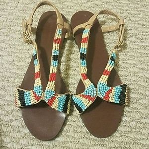 Beaded sandal